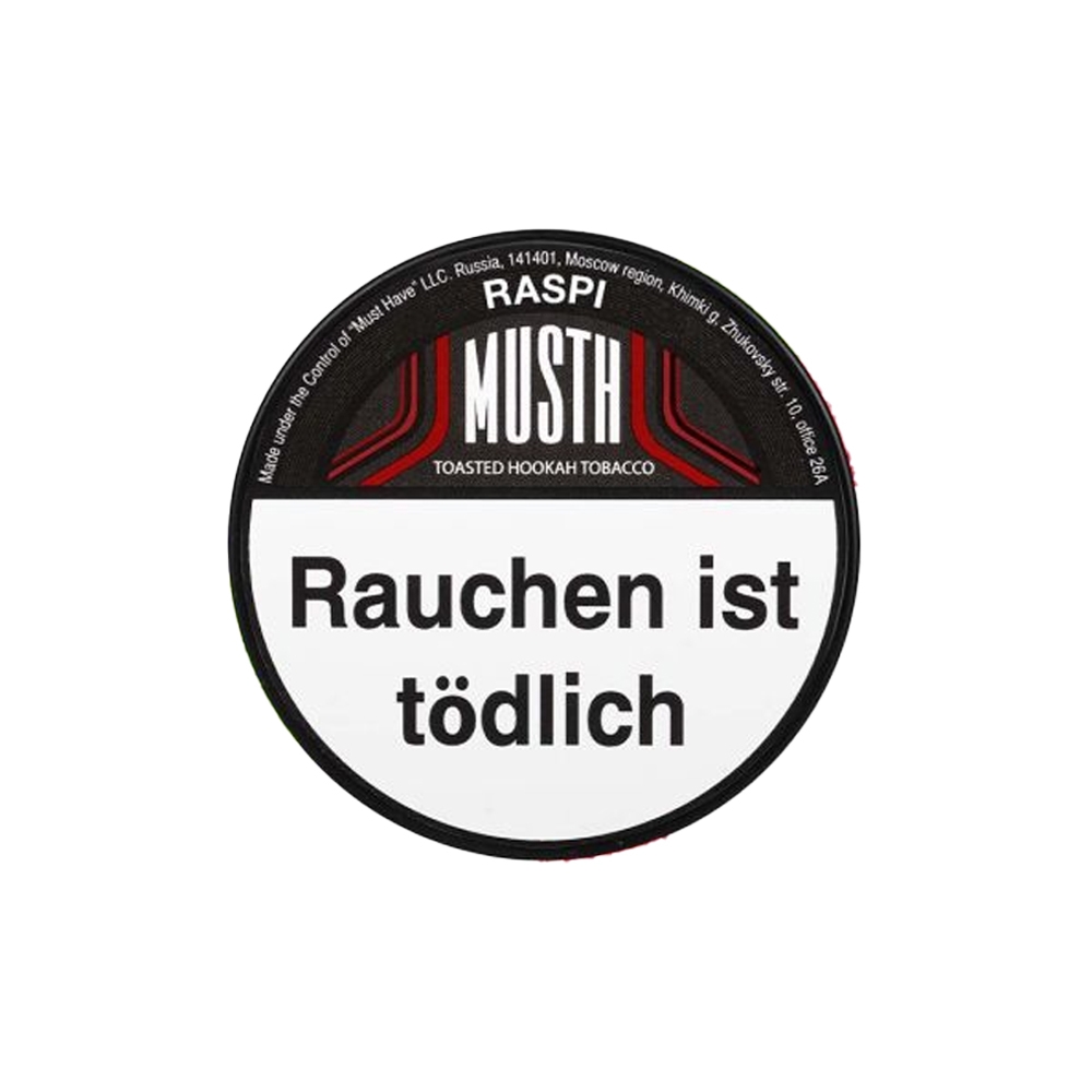 MustH Tobacco 200g - Raspi