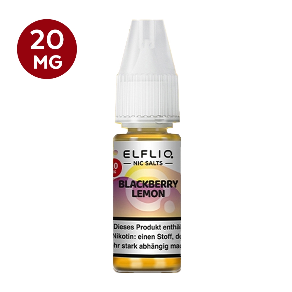 ELFLIQ Nikotinsalz Liquid 20mg - Blackberry Lemon