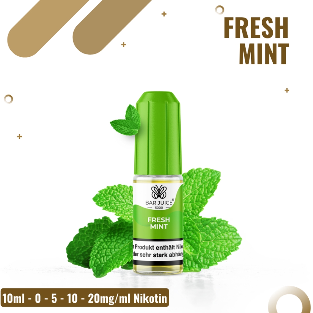 Bar Juice 5000 Nicsalt 0mg - Fresh Mint