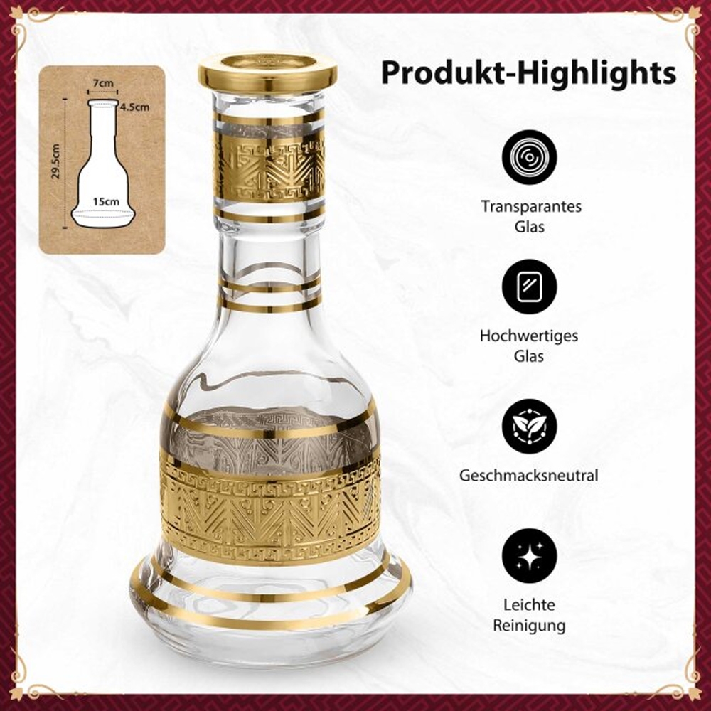 Luna Hookah Tradi - Transparent