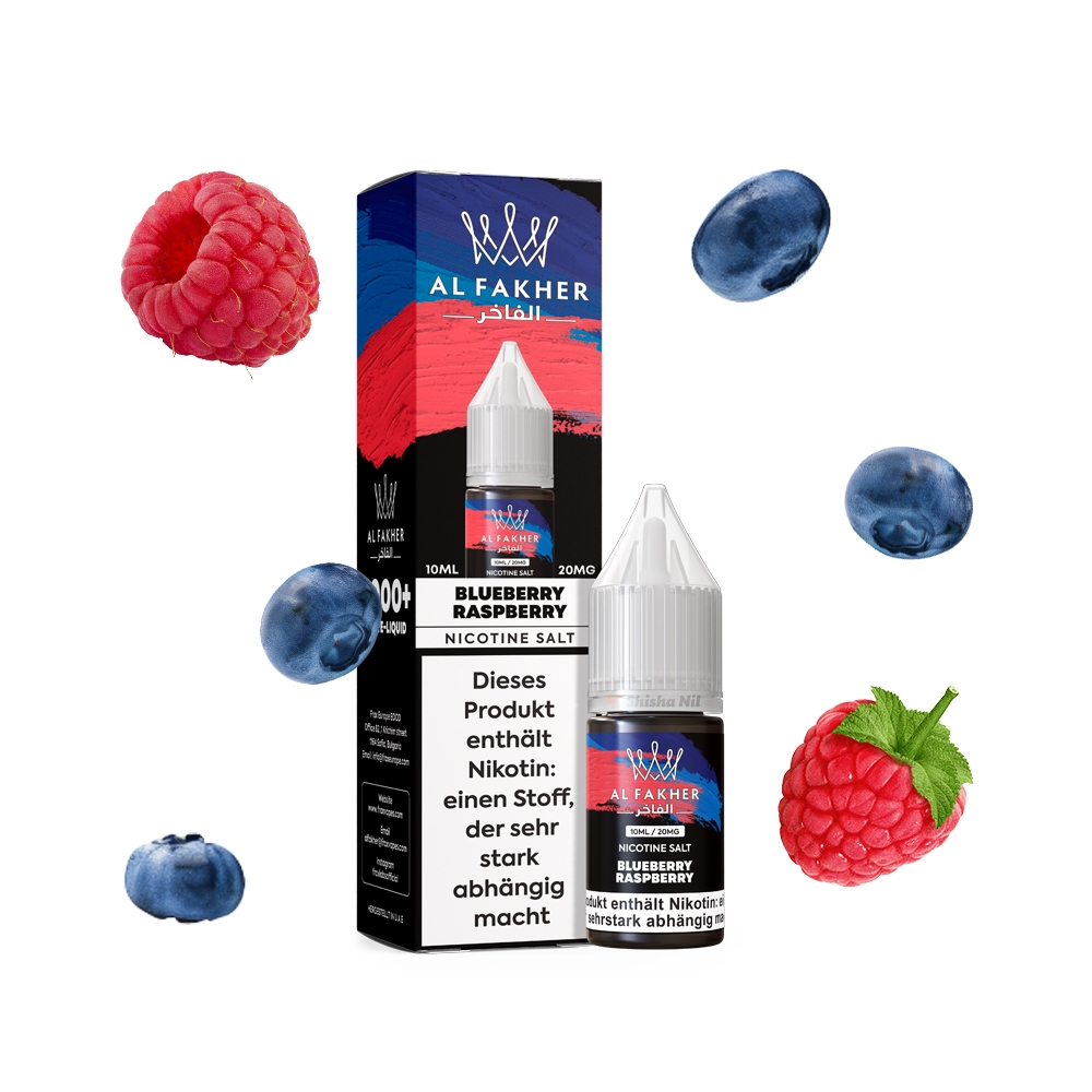 Al Fakher Liquid 20mg - Blueberry Raspberry