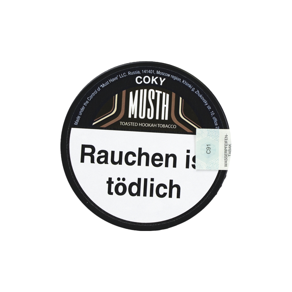 MustH Tobacco 125g - Coky