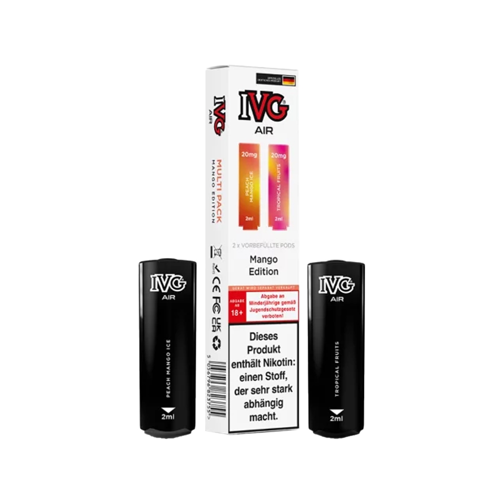 IVG AIR 2 in 1 POD (2er Pack) - Mango Edition 20mg