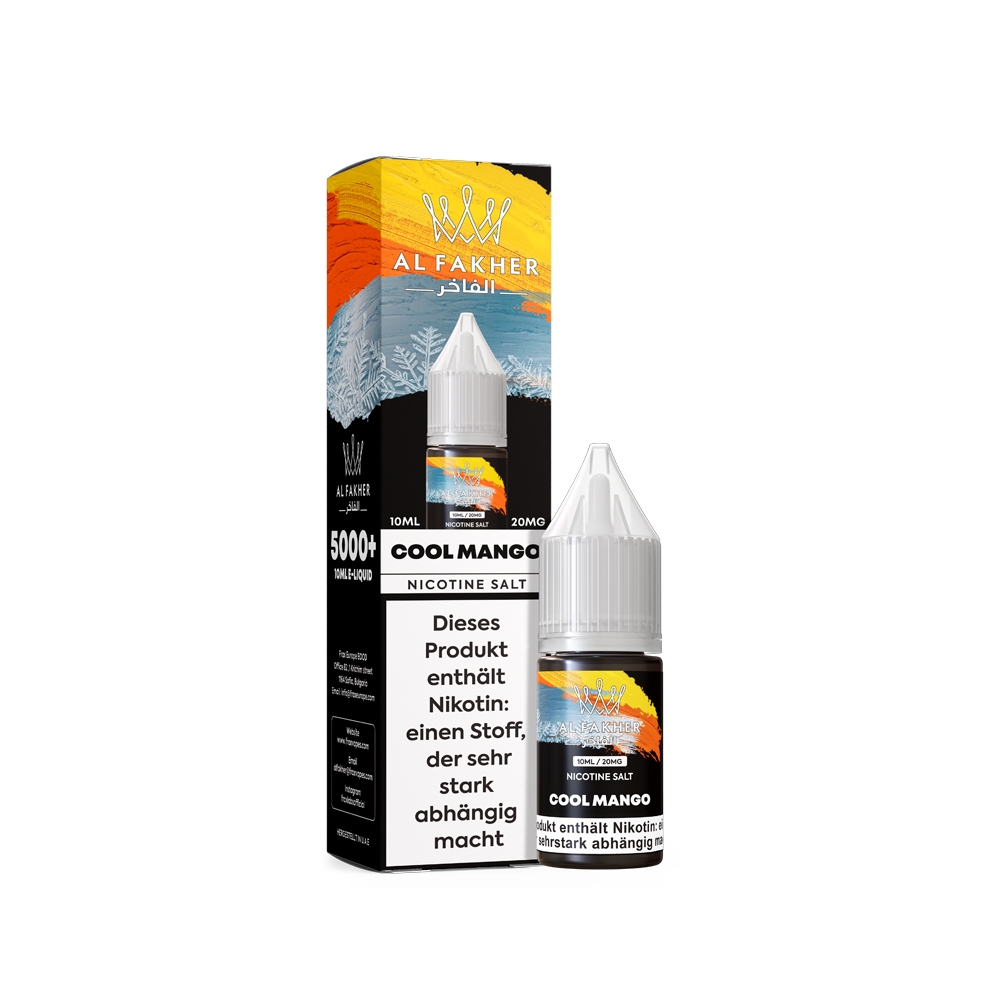 Al Fakher Liquid 20mg - Cool Mango Al Fakher Liquid 20mg - Cool Mango