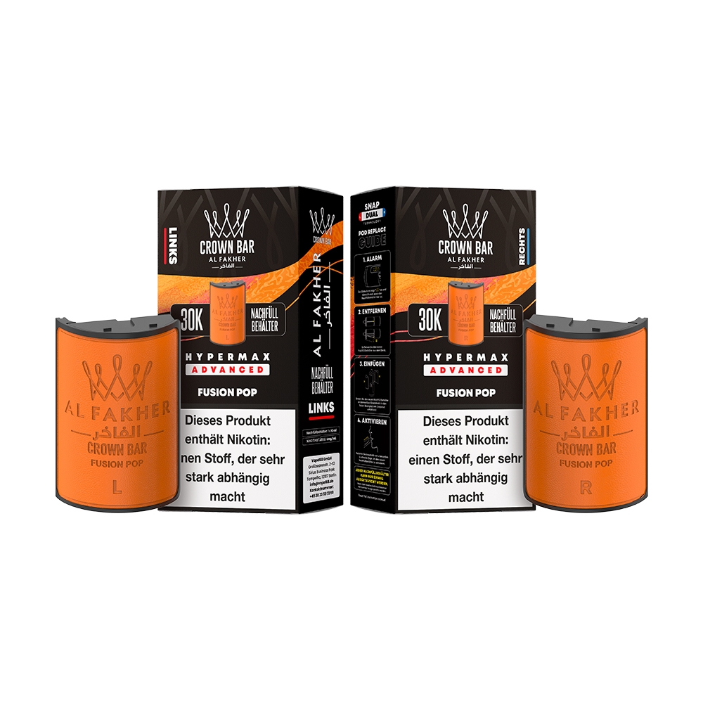 Al Fakher 30K Hypermax Tank Set - Fusion Pop