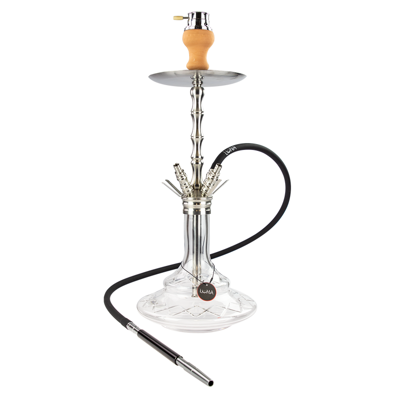 Luna Hookah Adamaris 4S - Clear Luna Hookah Adamaris 4S - Clear