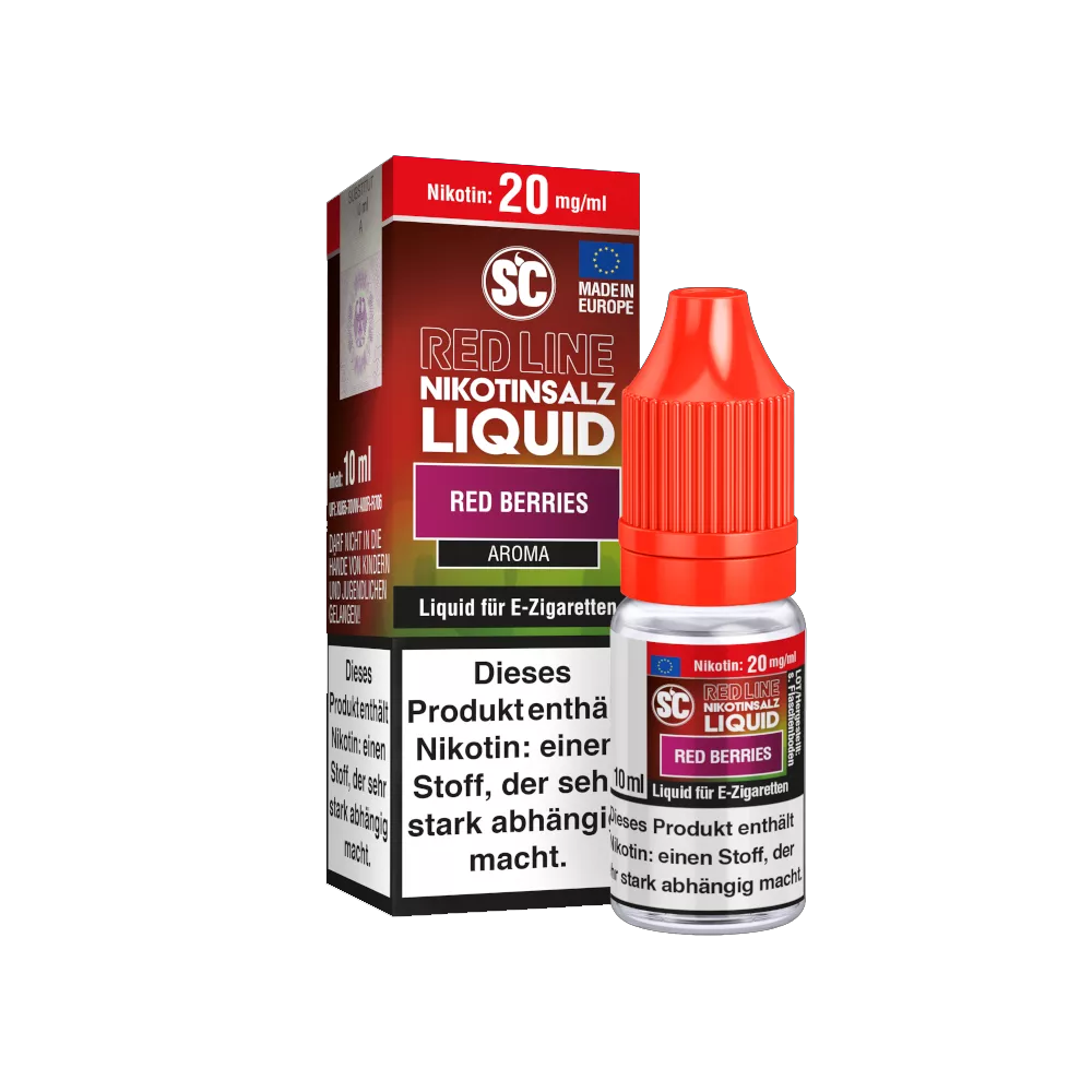 SC Red Line Nikotinsalz Liquid 20mg - Red Berries