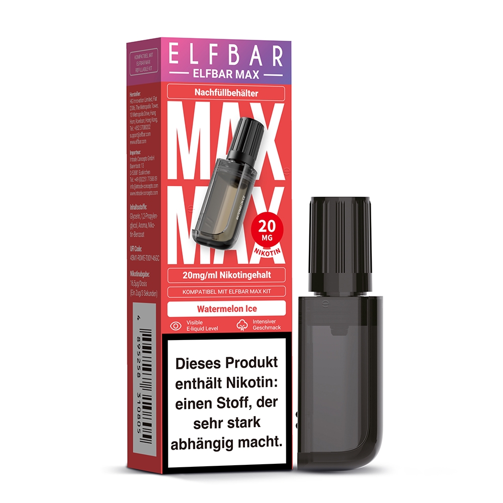Elfbar Max Pod - Watermelon Ice 