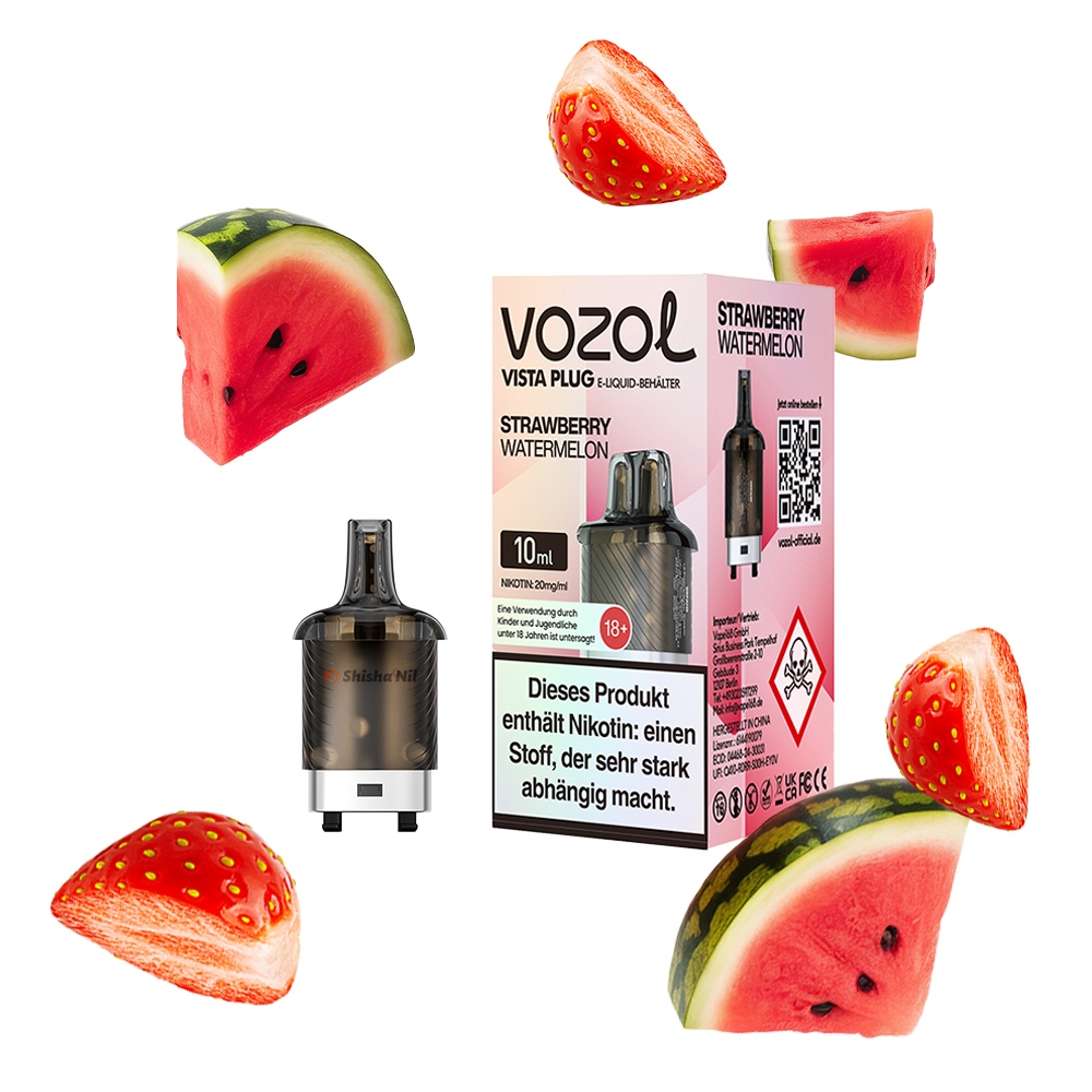 Vozol Vista Plug Pod 10ml - Strawberry Watermelon