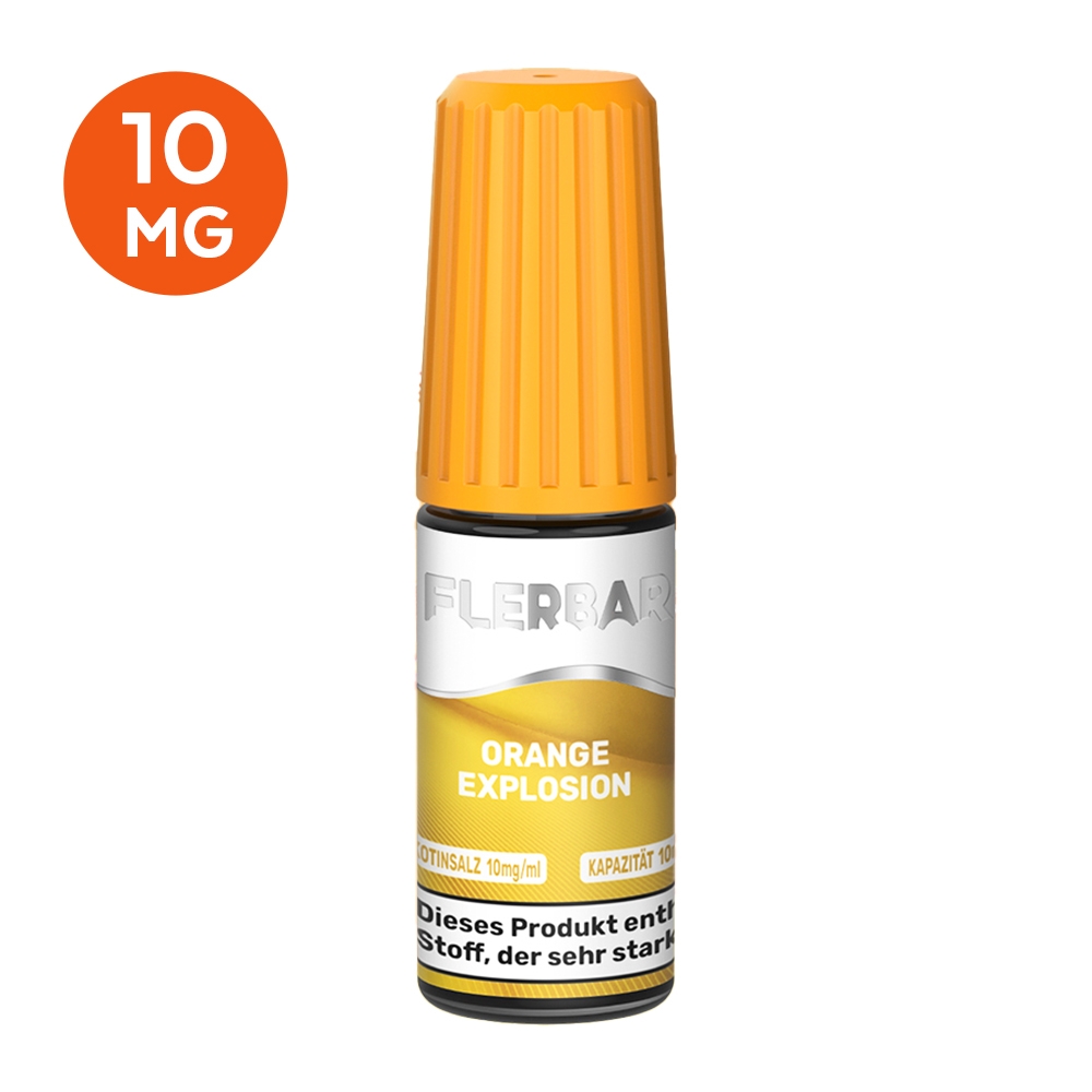 Flerbar E-Liquid 10mg - Orange Explosion 