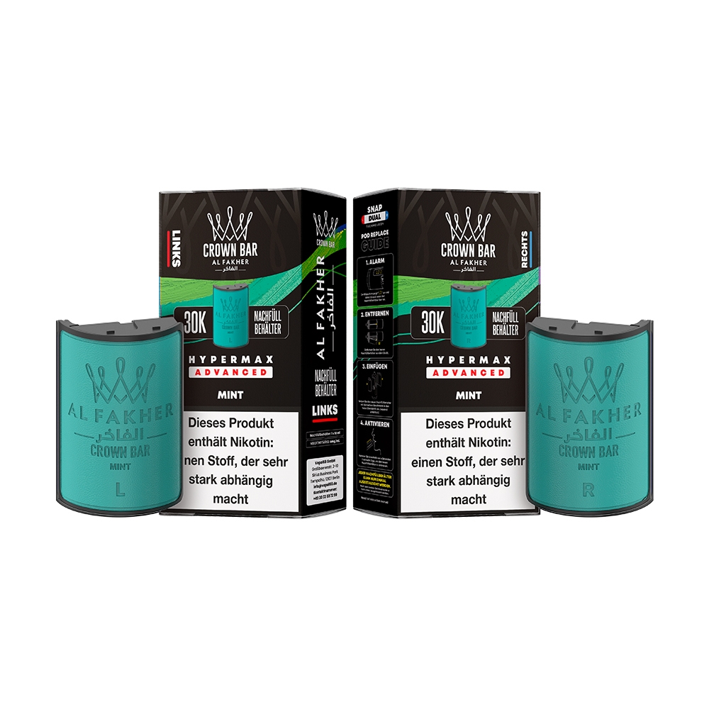 Al Fakher 30K Hypermax Tank Set - Mint