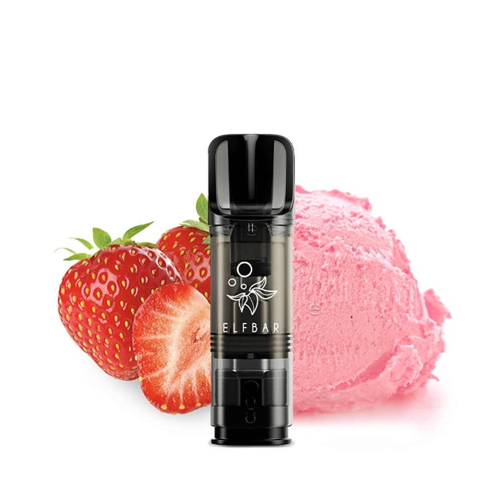 Elfbar ELFA POD (2stk) - Strawberry Ice Cream 20mg