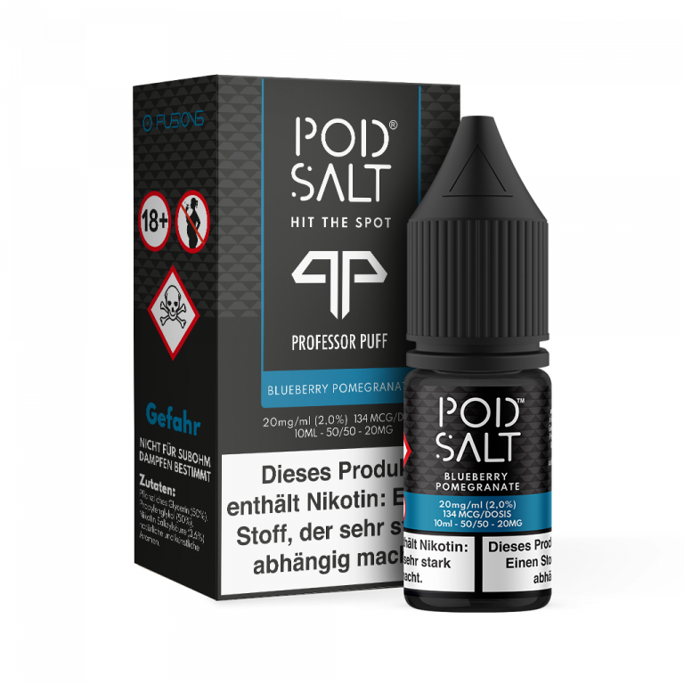 POD SALT Fusion Liquid 20mg - Blueberry Pomegranate