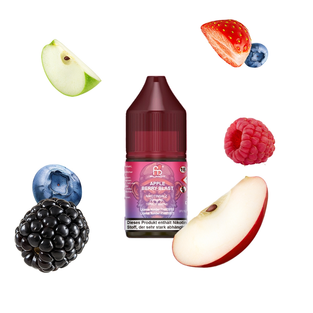 RandM Tornado Liquid 20mg - Apple Berry Blast 