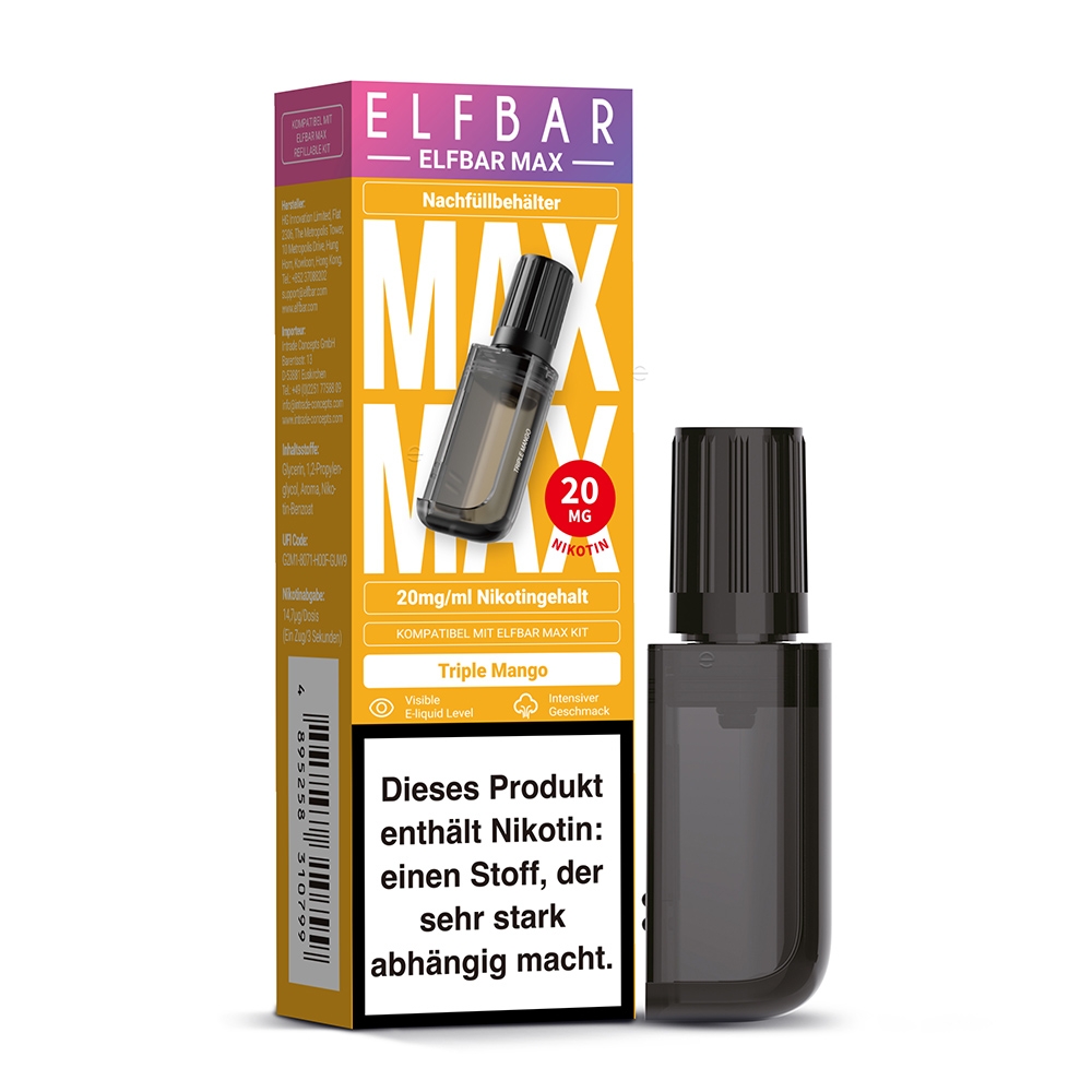 Elfbar Max Pod - Triple Mango
