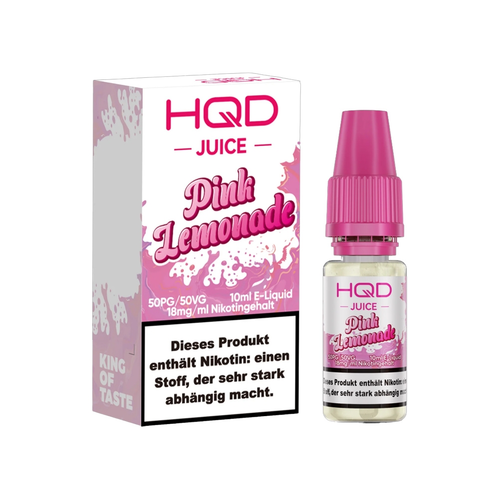HQD Juice 18mg Liquid - Pink Lemonade