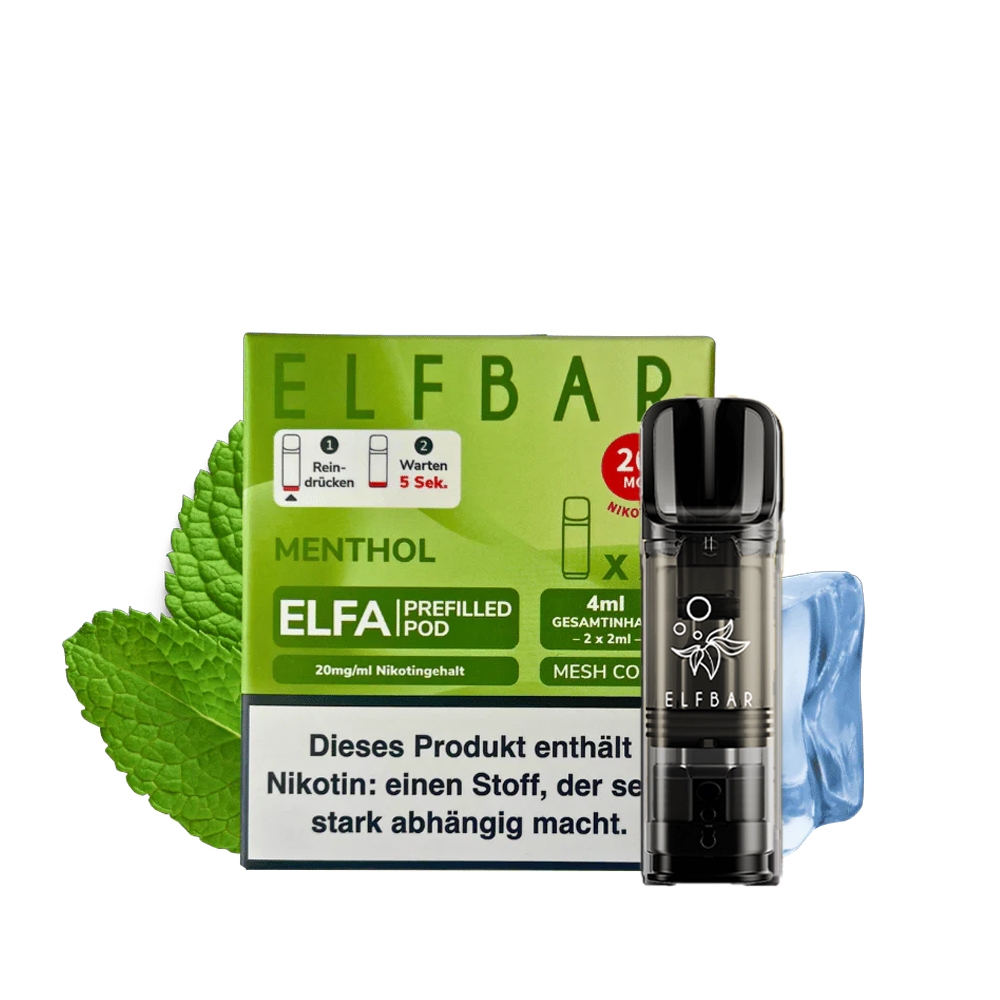 Elfbar ELFA POD (2stk) - Menthol 20mg