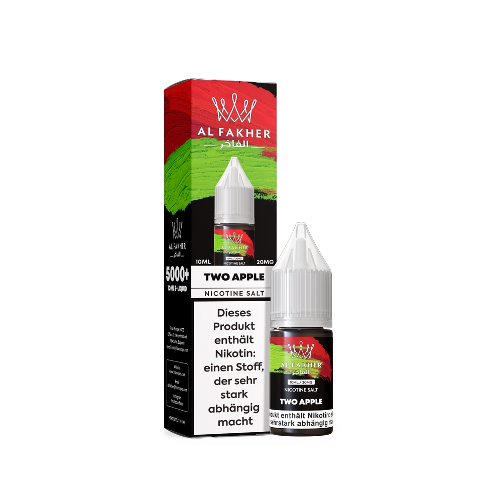 Al Fakher Liquid 20mg - Two Apple