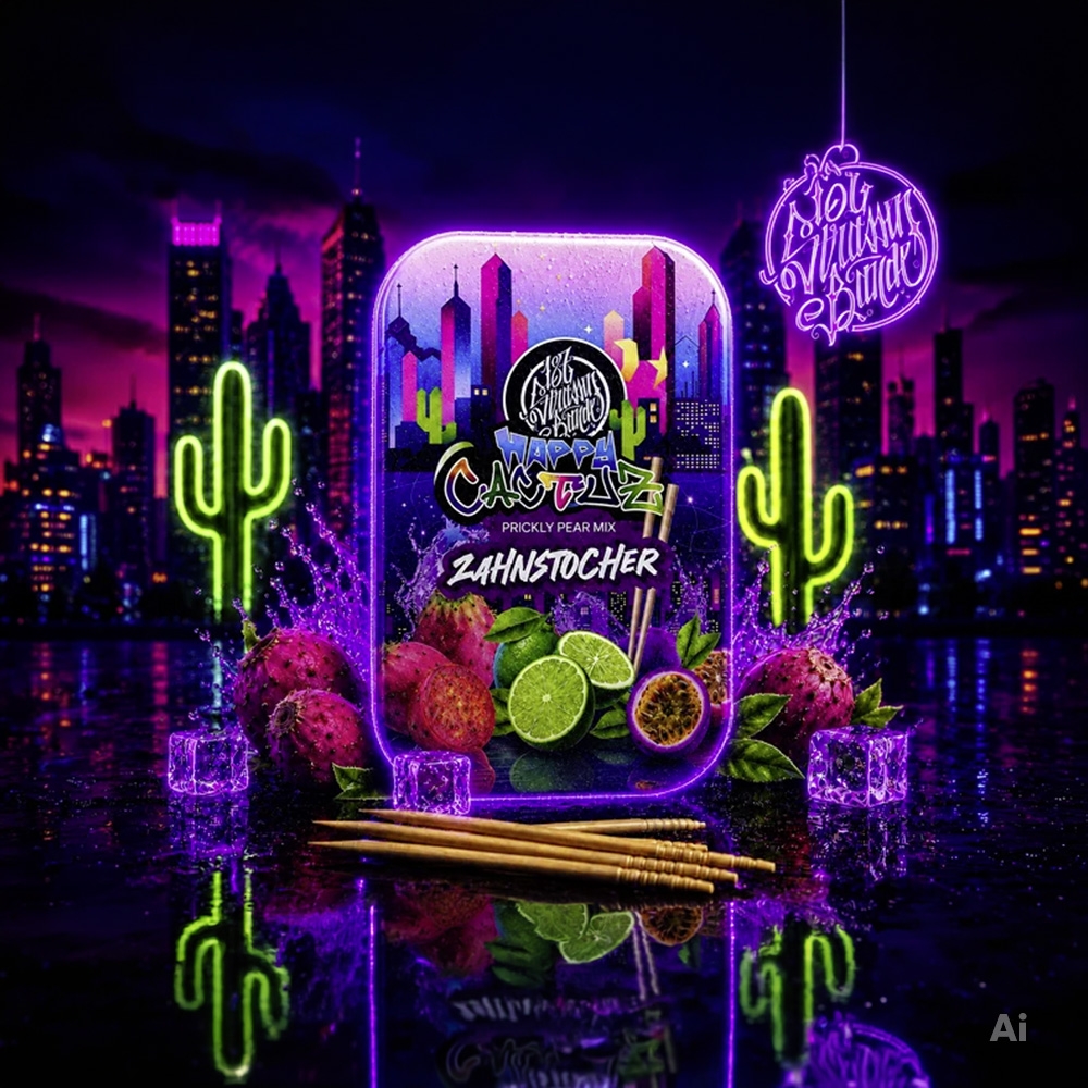 187 Zahnstocher - Happy Cactuz (100stk.)