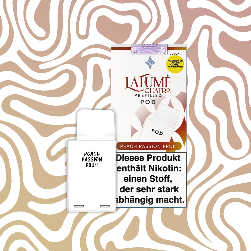 La Fume Cuatro POD (1 stk) - Peach Passion Fruit 20mg