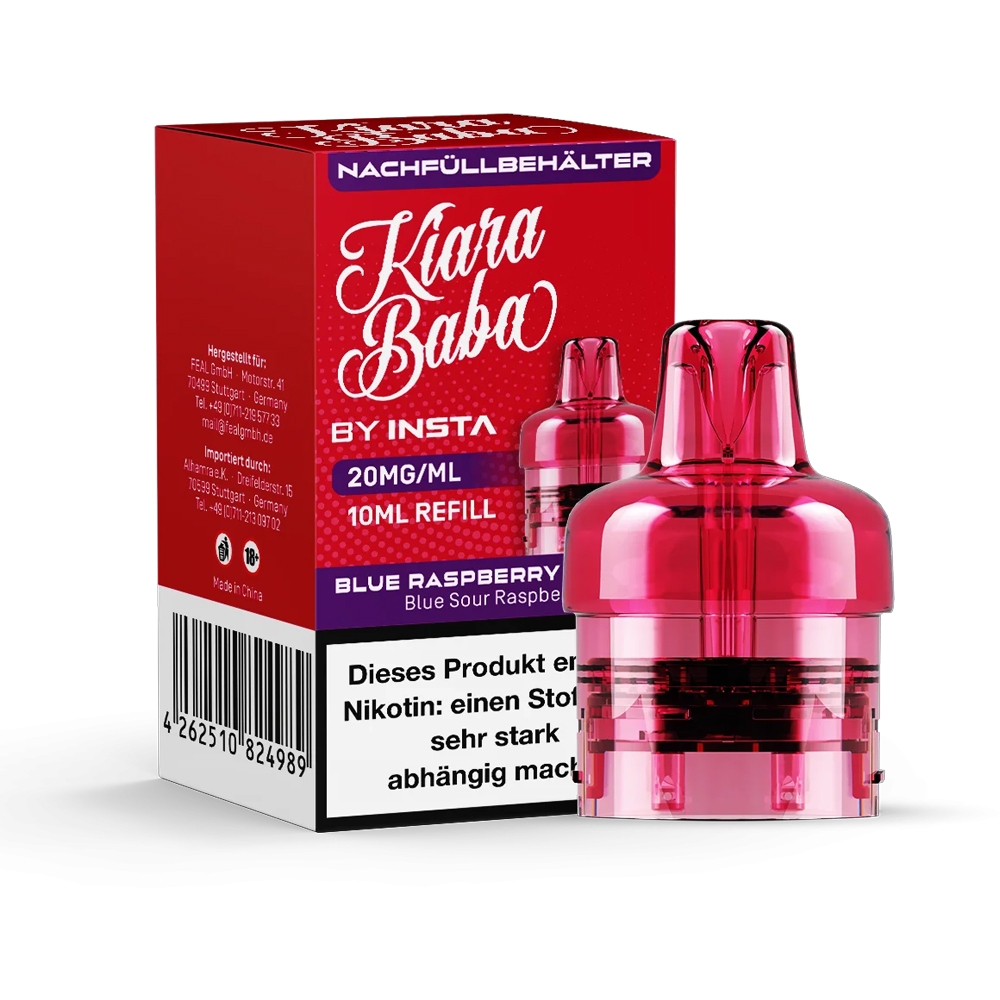 Kiara Baba POD 20mg - Blue Raspberry Kizzez