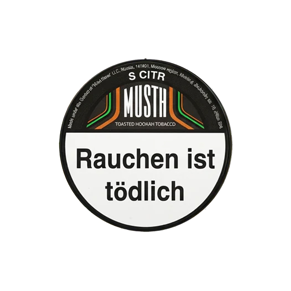 MustH Tobacco 125g - S Citr
