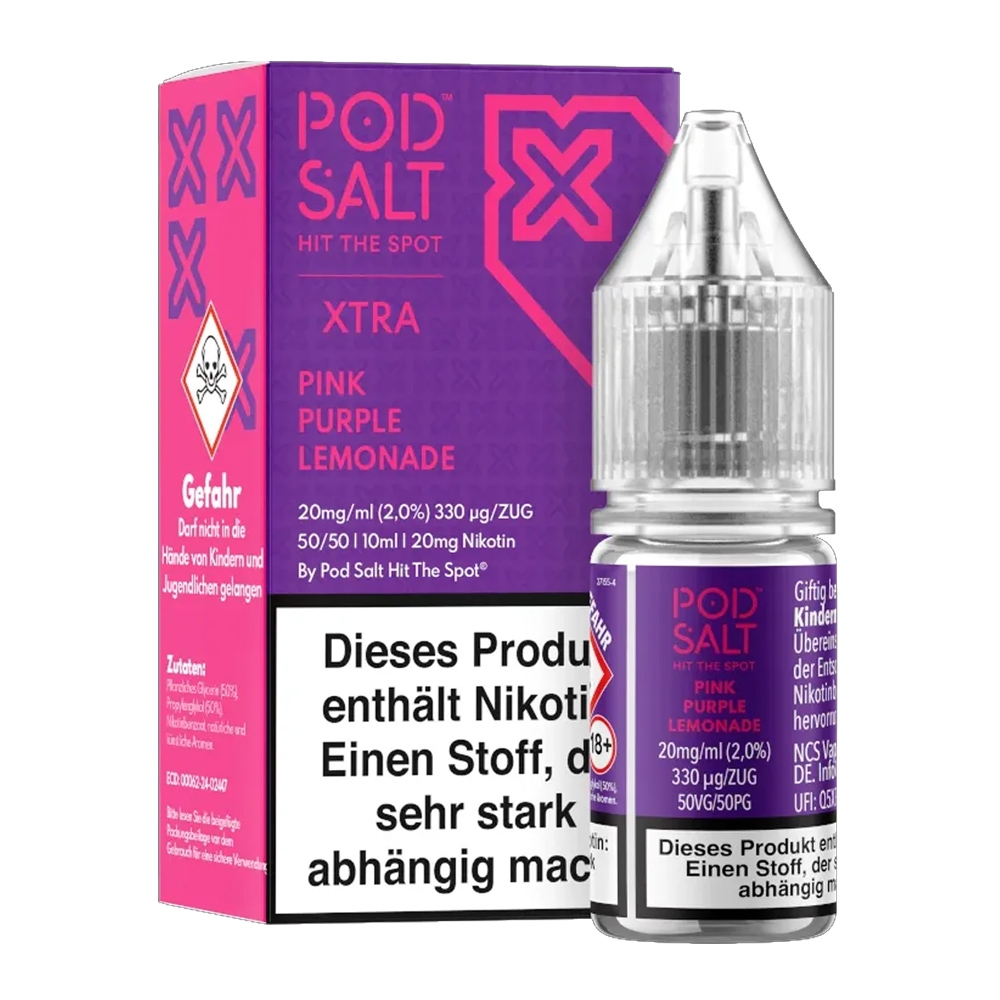 POD SALT XTRA Liquid 20mg - Pink Purple Lemonade