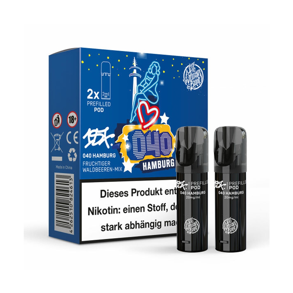 187 Pod (2stk) - 040 Hamburg 20mg