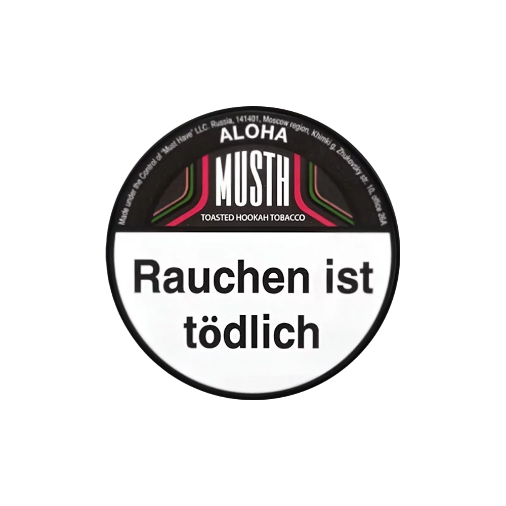 MustH Tobacco 125g - Aloha