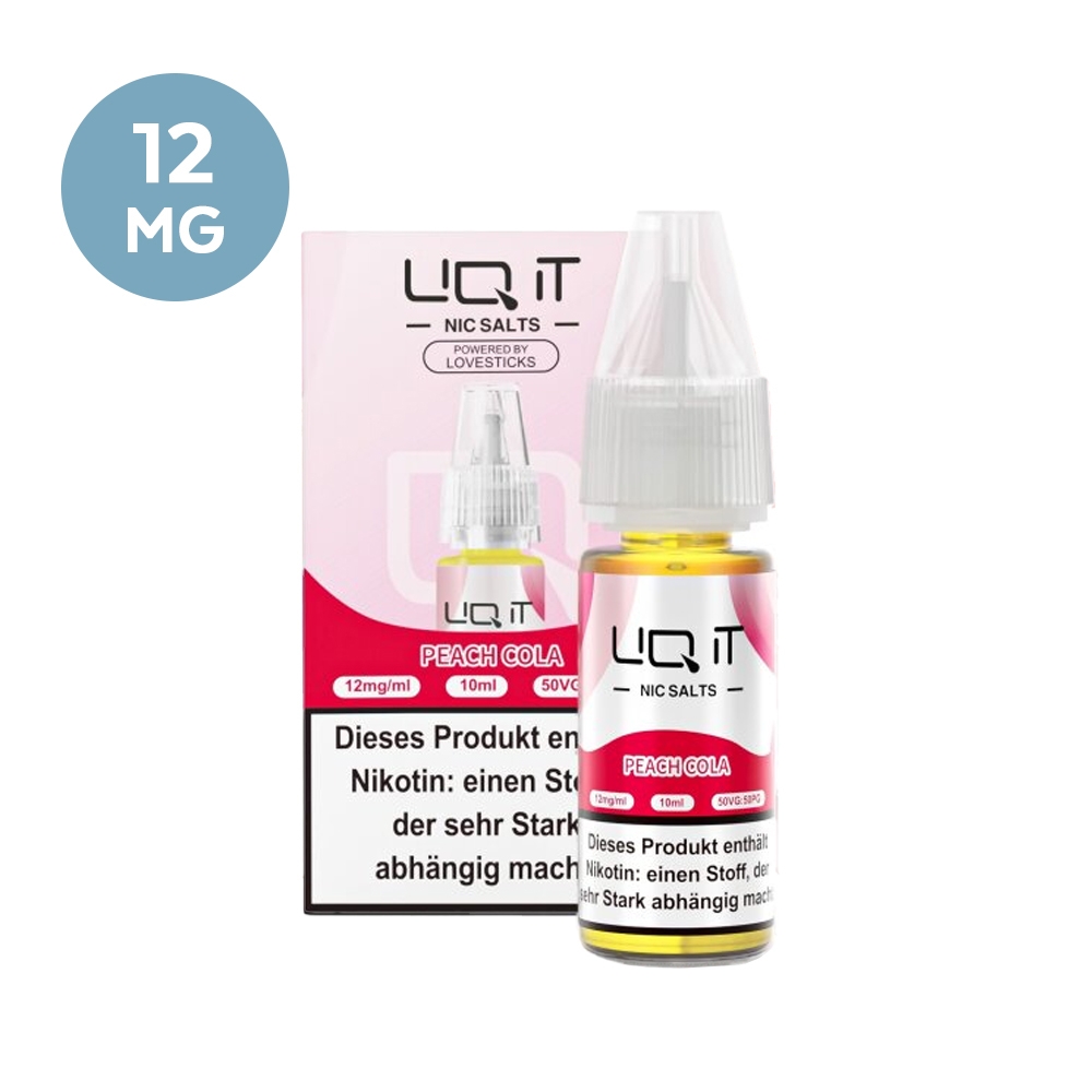 Lovesticks LIQ IT 12mg - Peach Cola 
