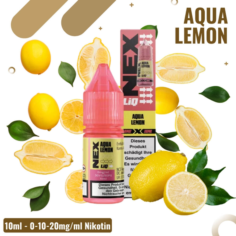 Nexliq Liquid 20mg - Aqua Lemon