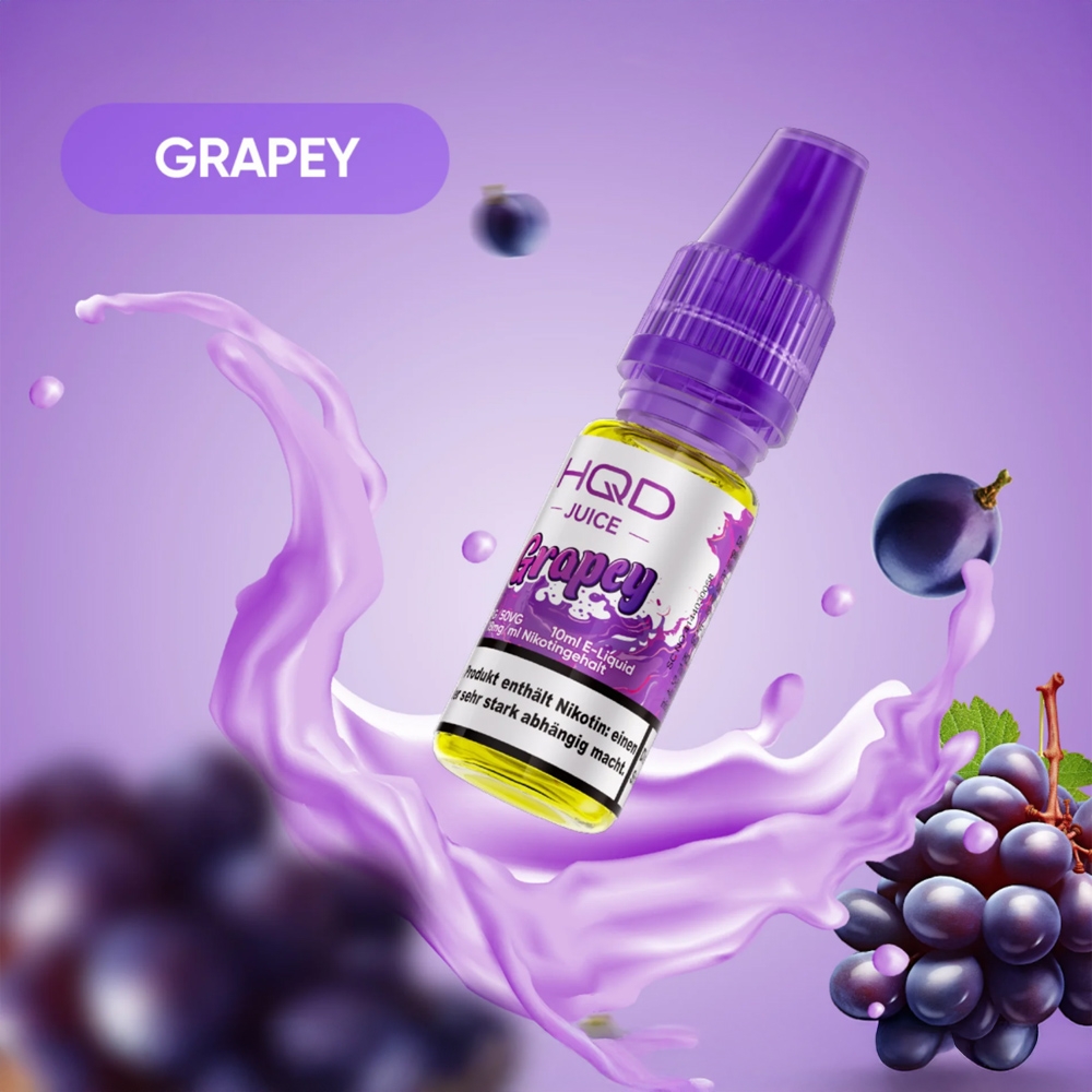 HQD Juice 18mg Liquid - Grapey