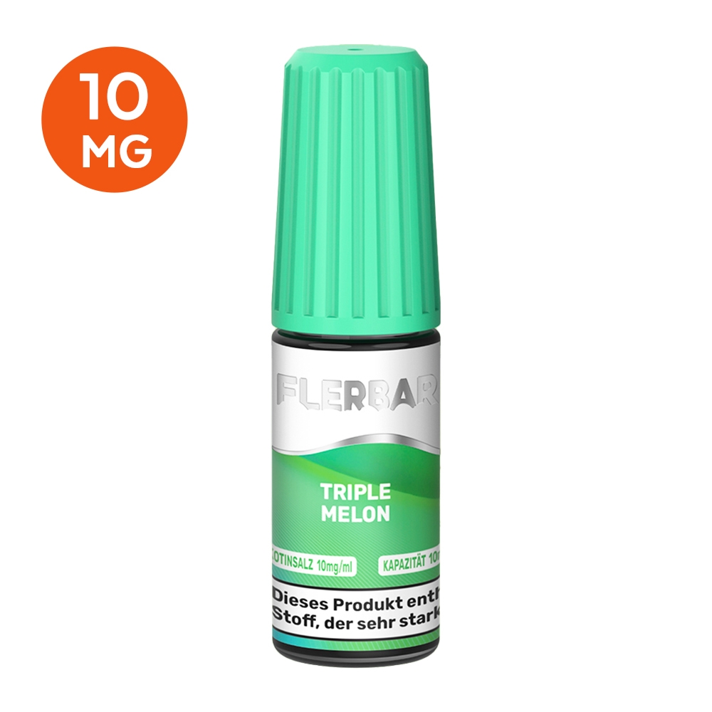 Flerbar E-Liquid 10mg - Triple Melon 
