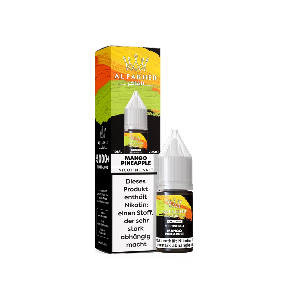 Al Fakher Liquid 20mg - Mango Pineapple Al Fakher Liquid 20mg - Mango Pineapple