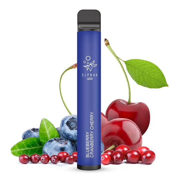 Elfbar 600 CP Einweg E-Shisha 20mg - Blueberry Cranberry Cherry