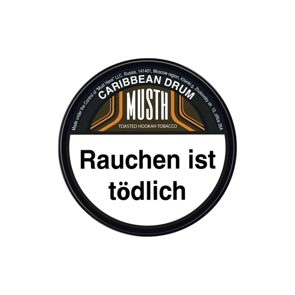 MustH Tobacco 200g - Caribbean Drum