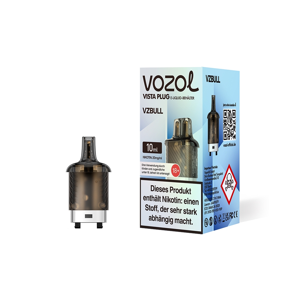 Vozol Vista Plug Pod 10ml - VZBull