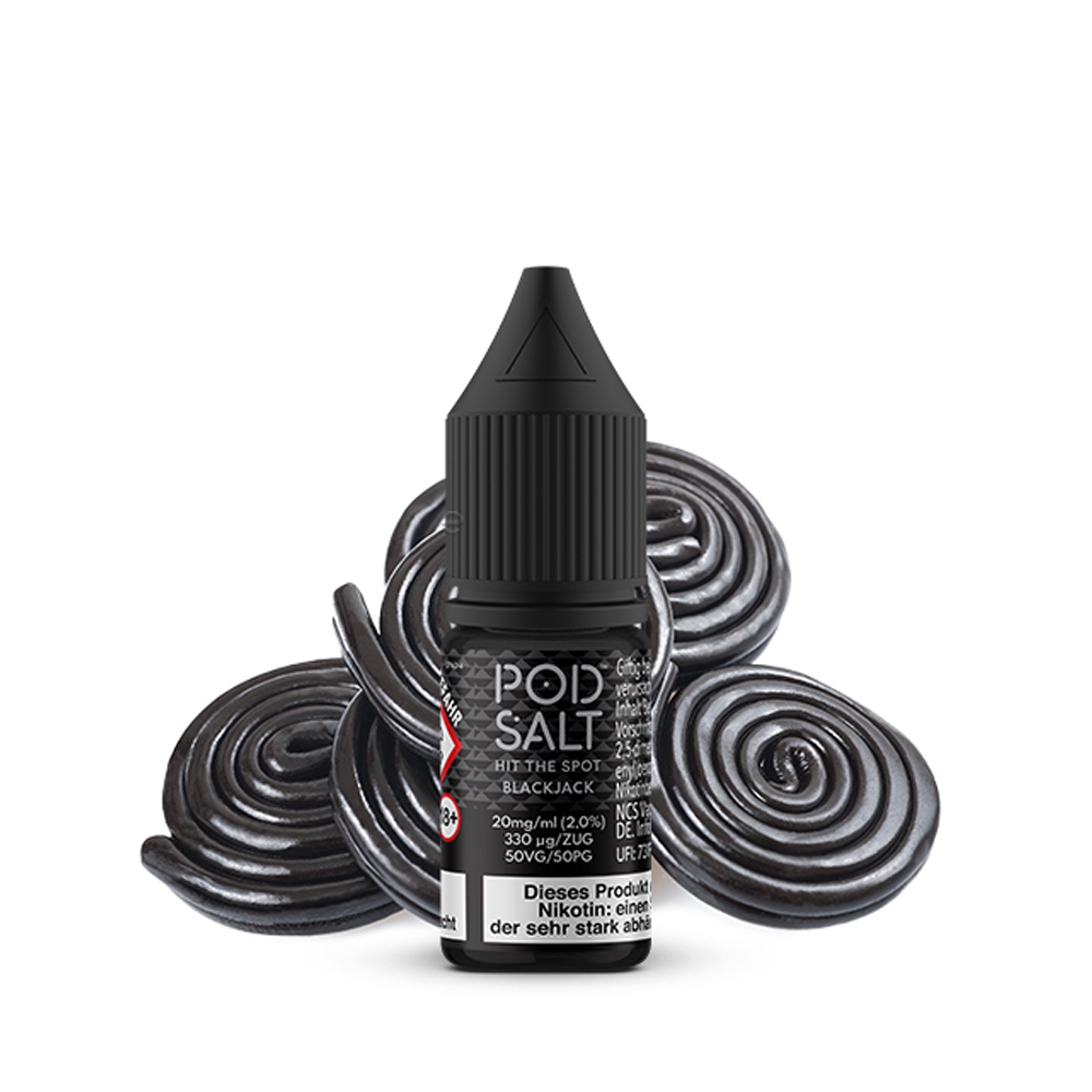 POD SALT Core Liquid 20mg - Black Jack
