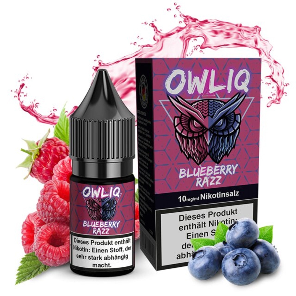 Owliq 10mg - Blueberry Razz 