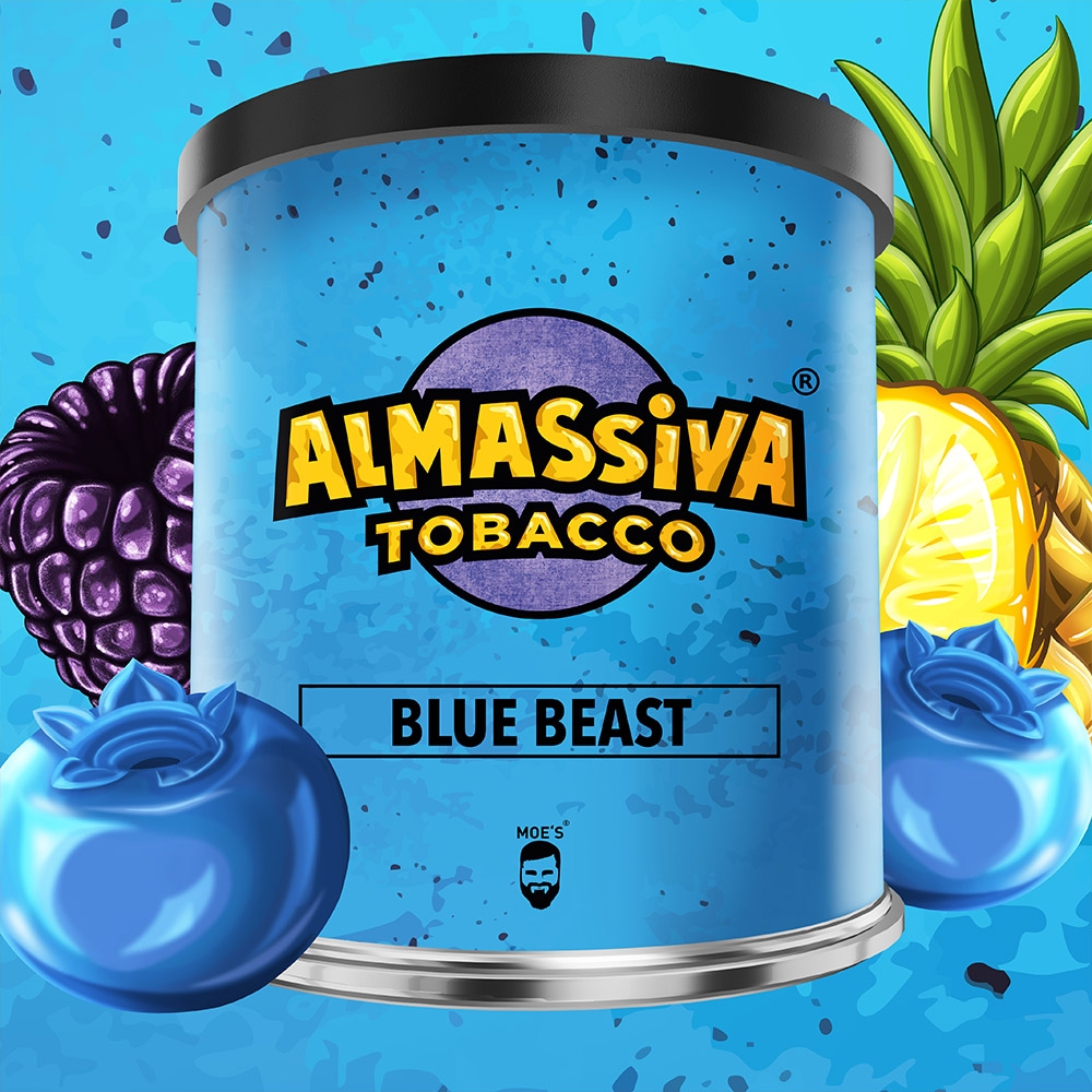 ALMASSIVA Tobacco 200g - Blue Beast