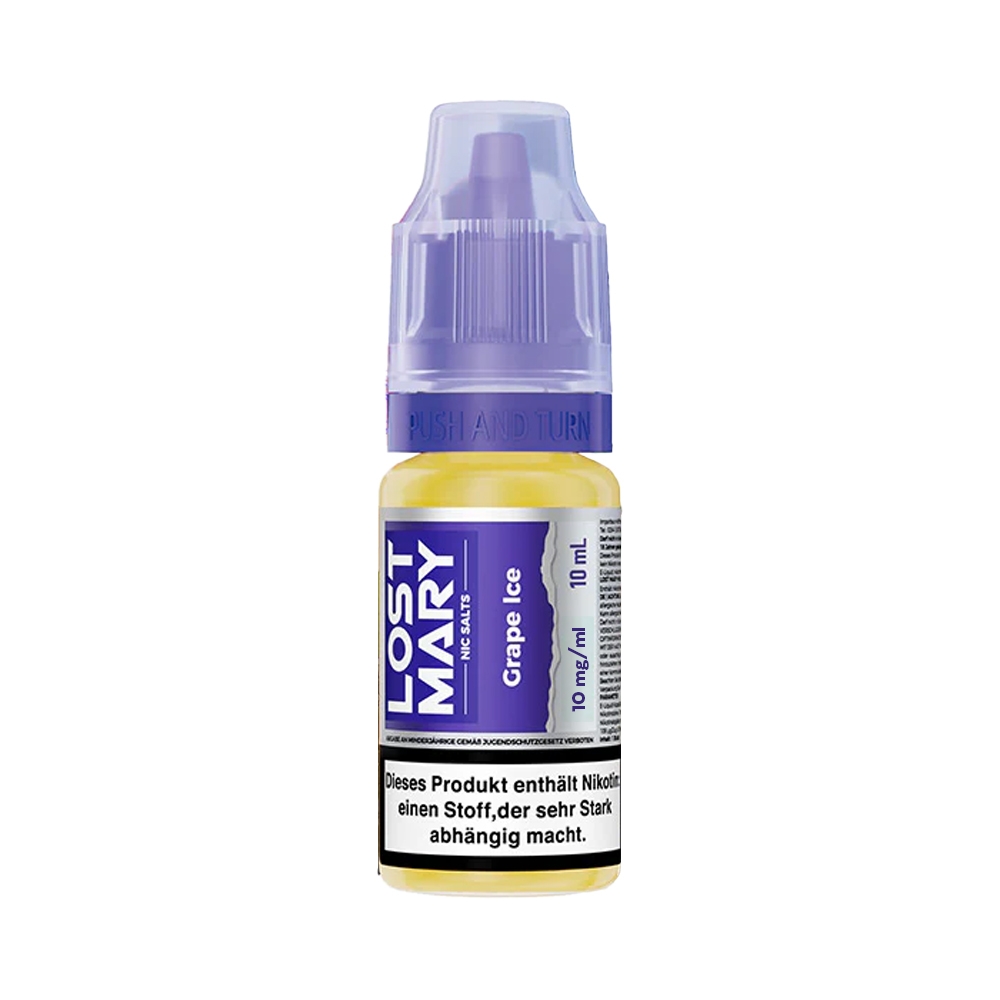 Lost Mary Liquid 10mg - Grape Ice