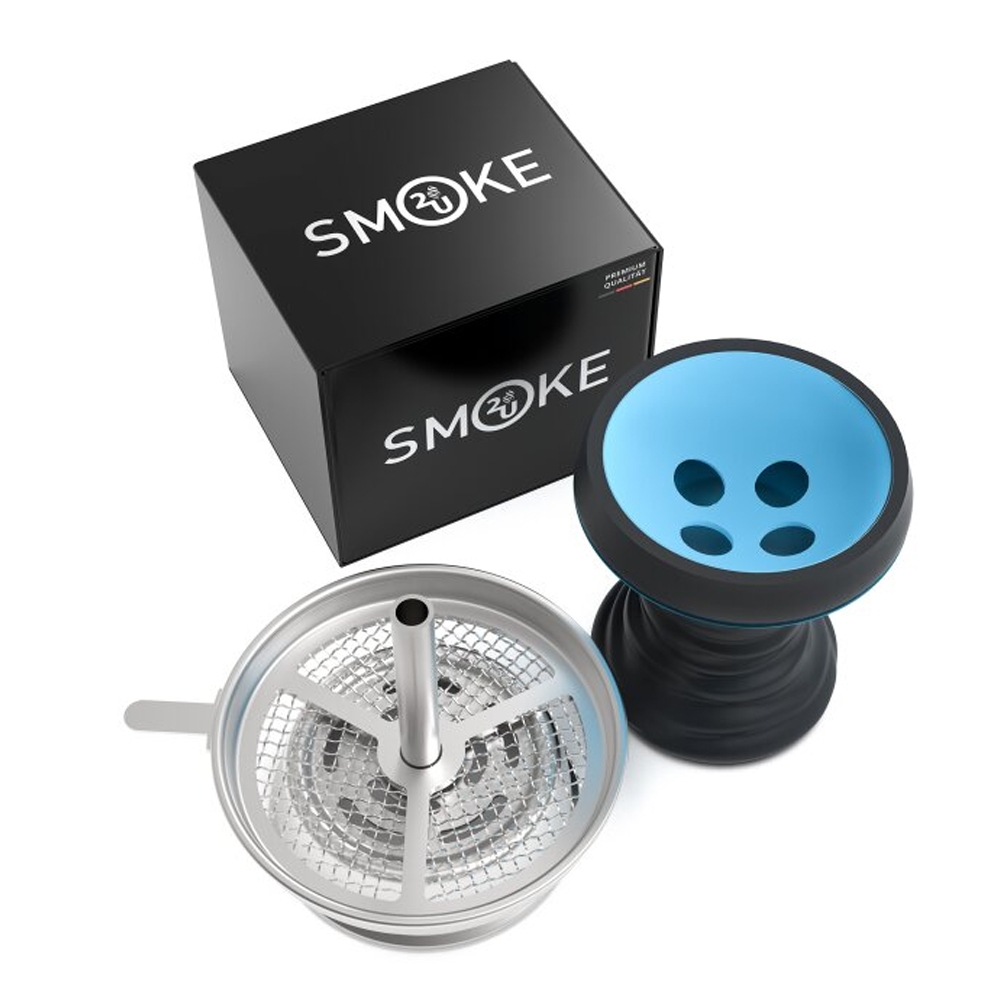 Smoke2u Steinkopf Set - Blau