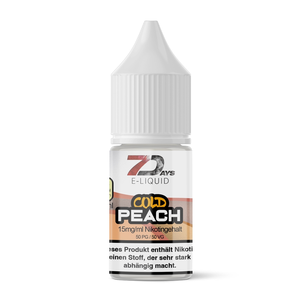 7 Days Liquid 15mg - Cold Peach