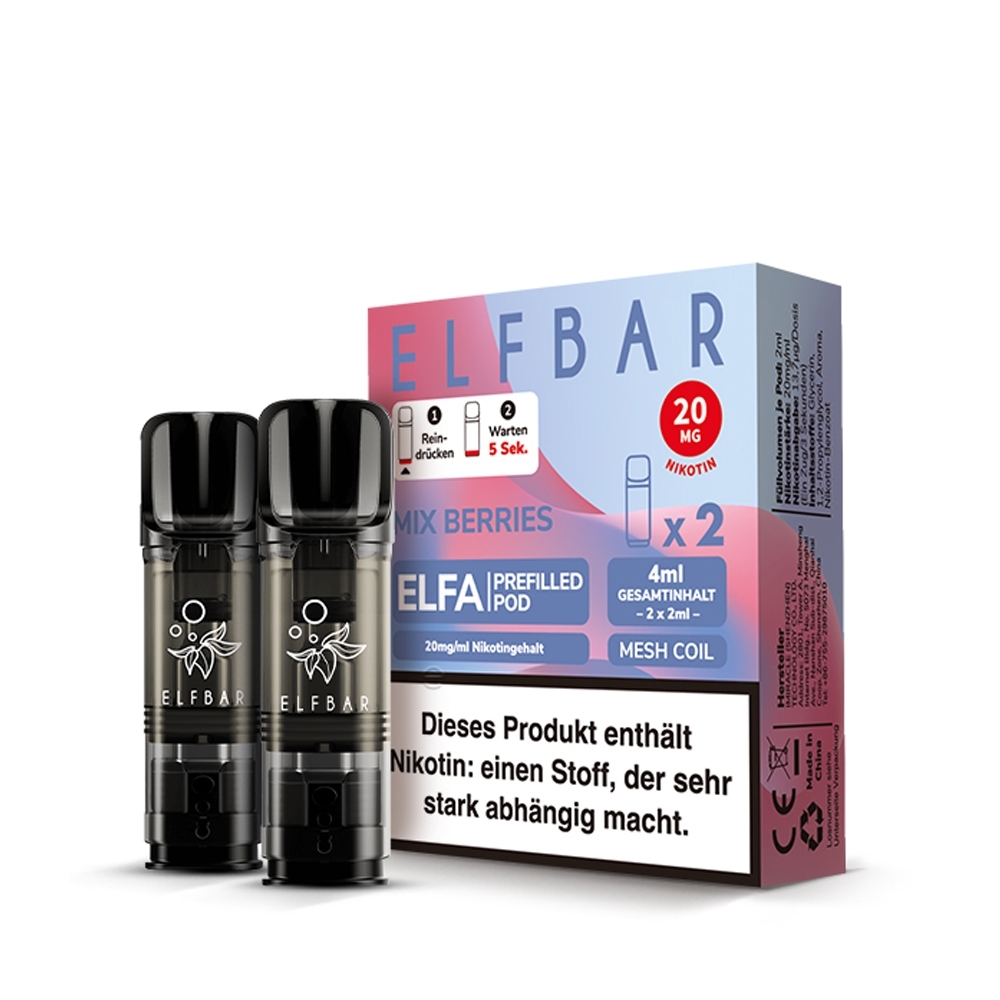 Elfbar ELFA POD (2stk) - Mix Berries 20mg