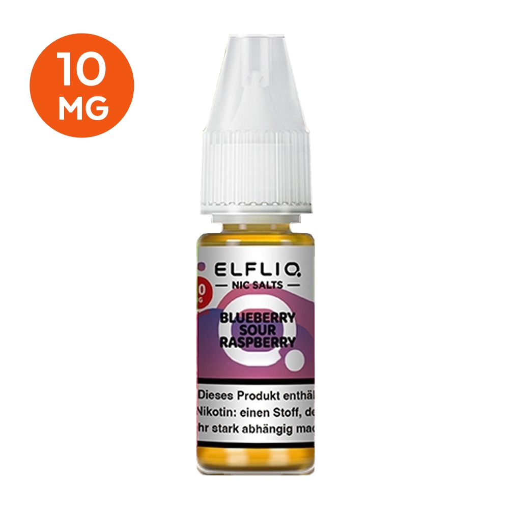 ELFLIQ Nikotinsalz Liquid 10mg - Blueberry Sour Raspberry
