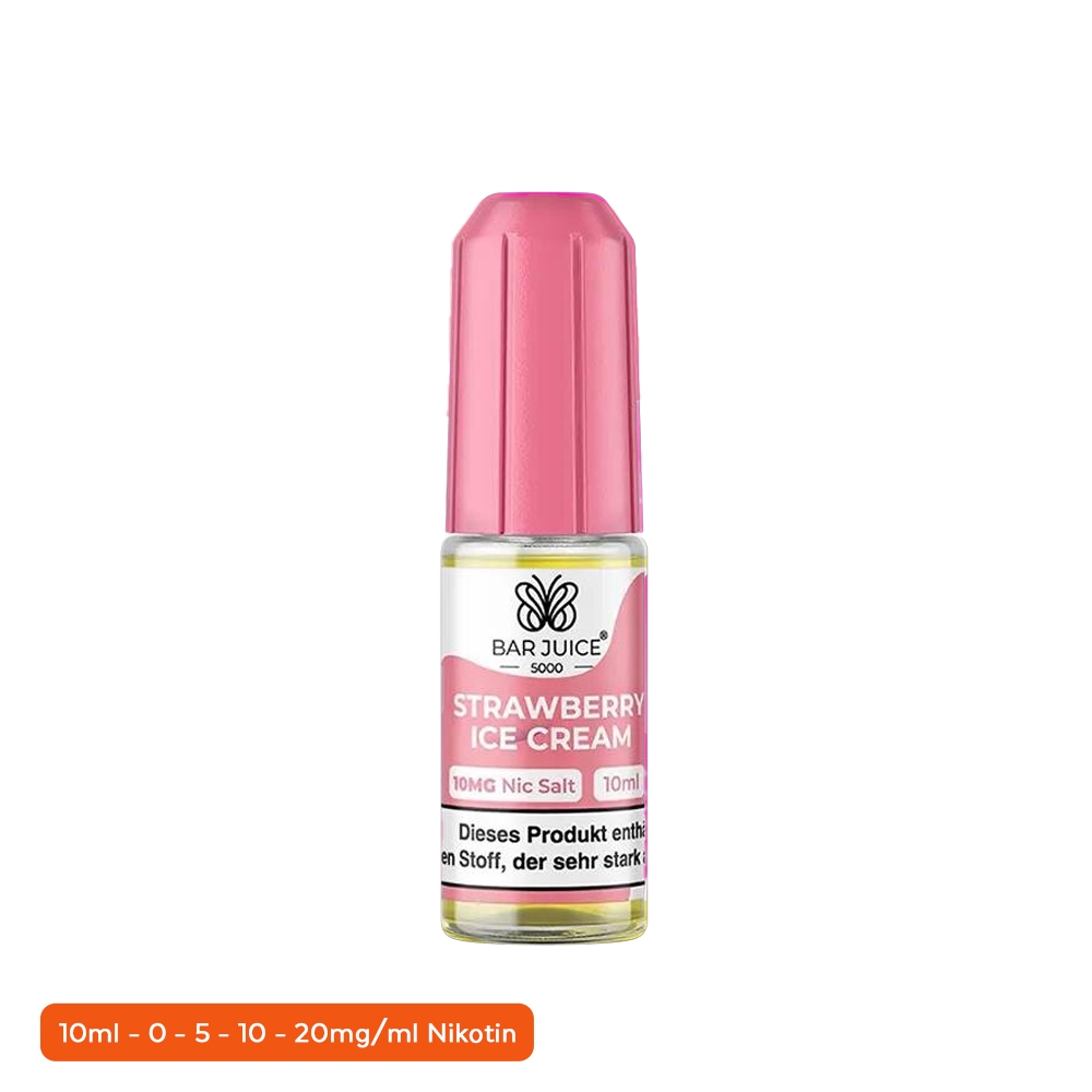 Bar Juice 5000 Nicsalt 10mg - Strawberry Ice Cream