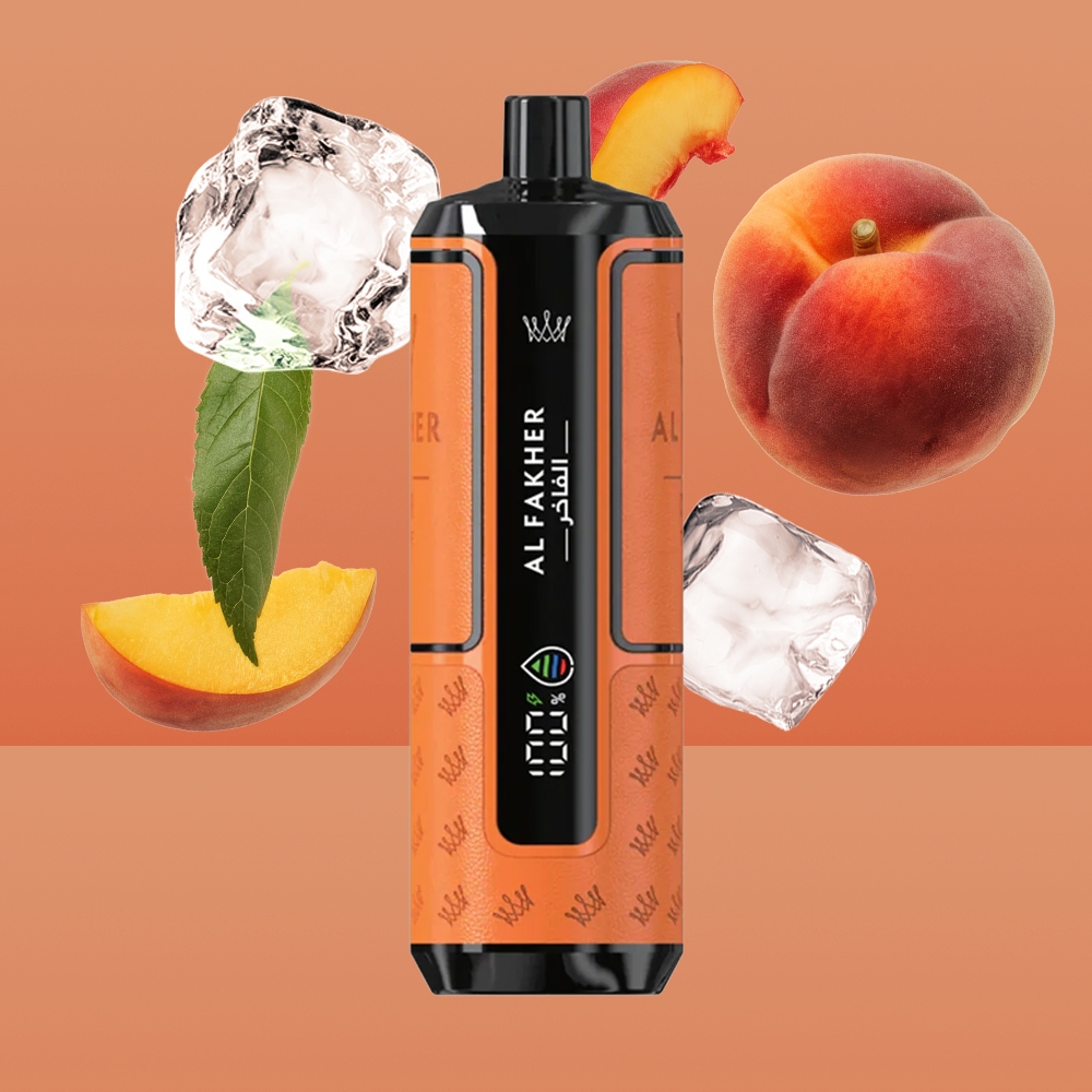 Al Fakher 20K Hypermax - Peach Ice