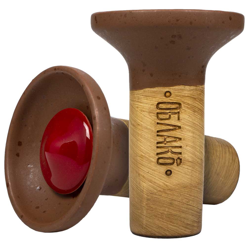 Oblako Flow Phunnel Glazed - Red on Natural