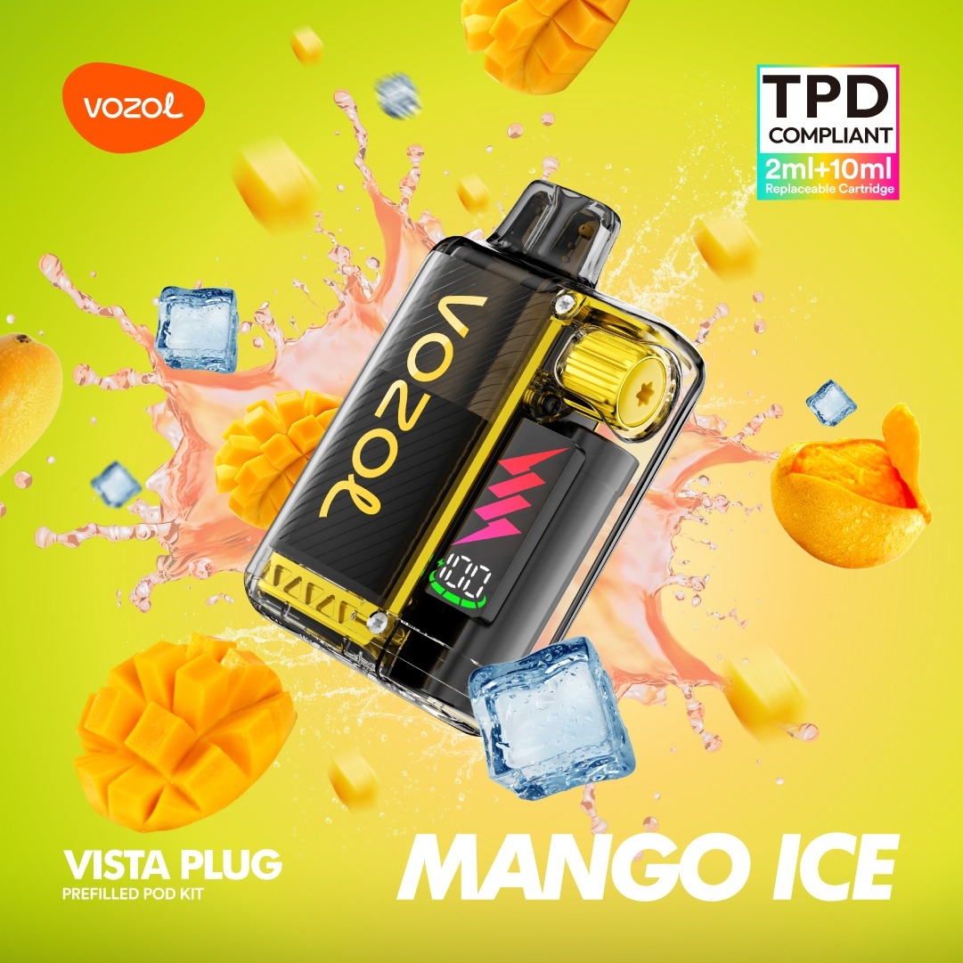 Vozol Vista Plug Starterkit 15000 - Mango Ice