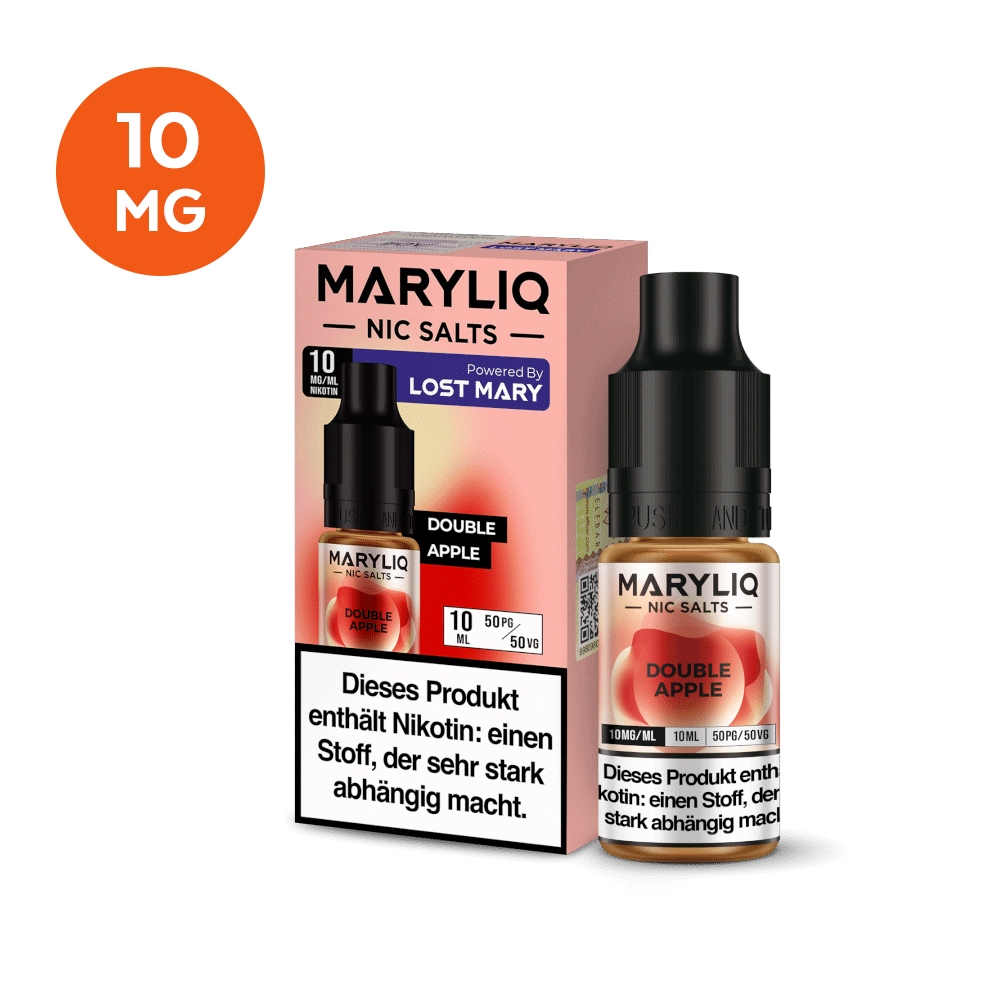 MARYLIQ Nikotinsalz Liquid 10mg - Double Apple